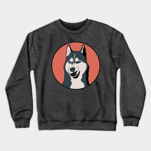 Grumpy Dog - Funny Animal Design Crewneck Sweatshirt